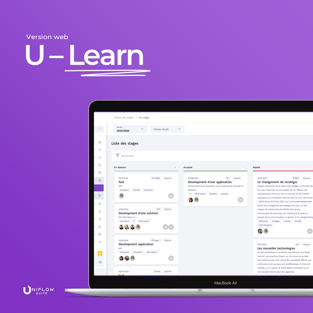 Portail U-Learn
